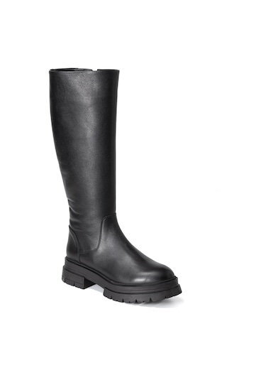 Kadın Sr-25900-1 John May Siyah Zenne Çizme Siyah