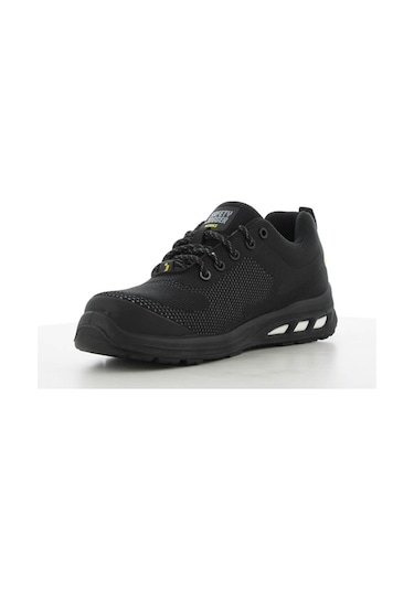 Safety Jogger Ecofitz Black S1p Src Sr Esd Fo İş Ayakkab Siyah