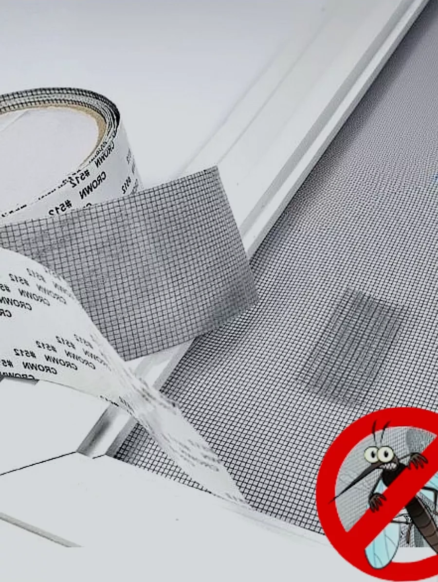 Mosquitonet Pencere Sivrisinek Ağı Onarımı İçin Yapışkan File 216932578