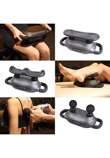 Robx S810 Yüksek Titreşimli Çift Başlı Darbeli Kas Gevşetici