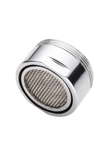 Generic Pirinç Kabuk Ve Conta İle Mutfak Banyo İçin Lavabo Havalandırıcı Yedek Aksesuarlar 10 Adet Krom