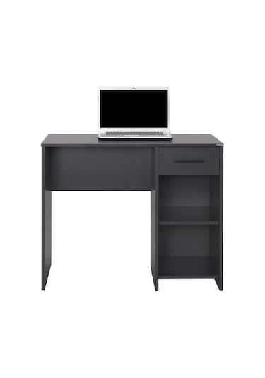 Trendline Çekmeceli Çalışma Masası-antrasit 90x75x52 Cm Gxyxd