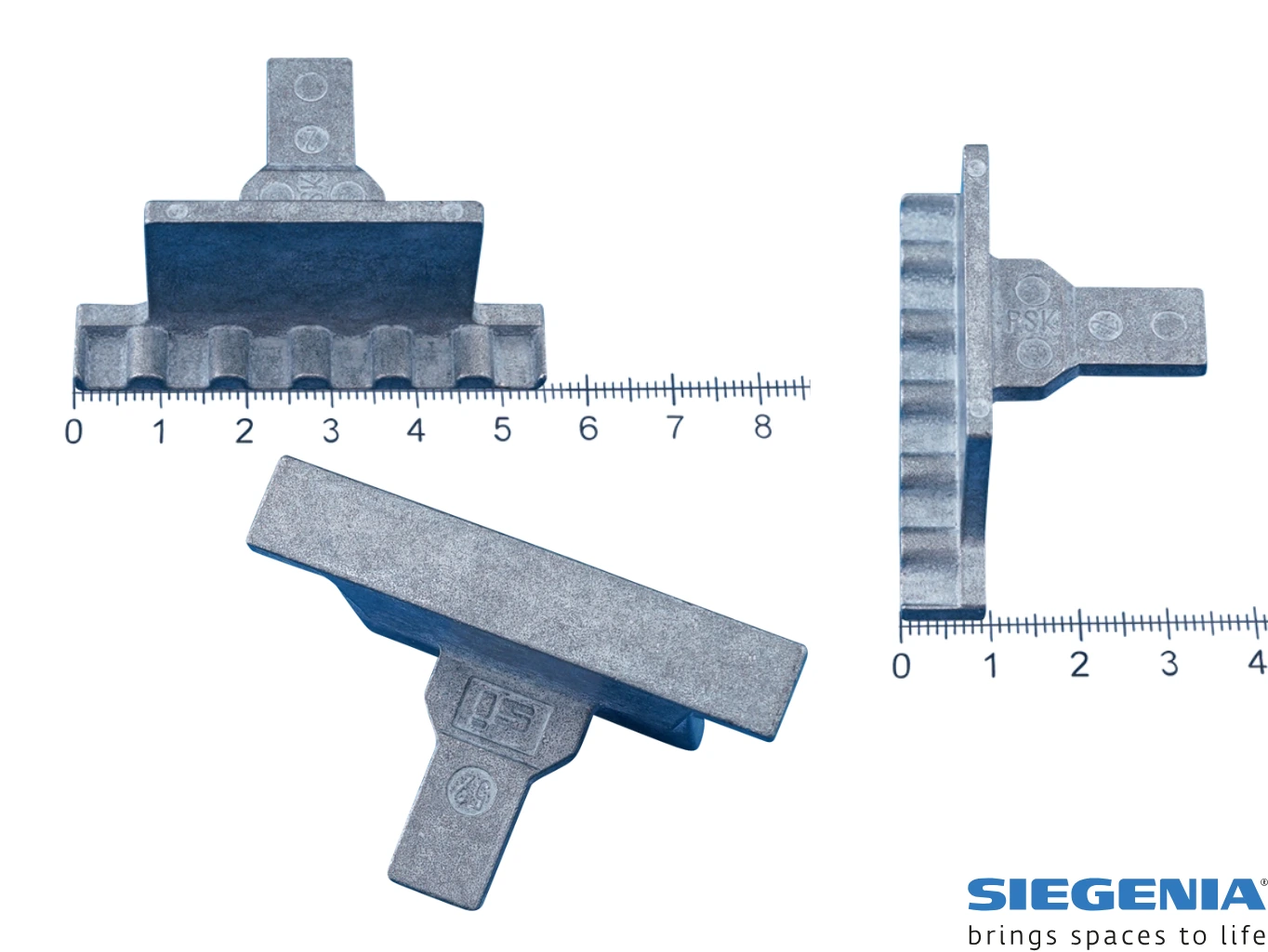 Siegenia Aubi Si Aubi Eksenel Pencere Kolu İçin Maça Dil Parçası 24 Mm No 52