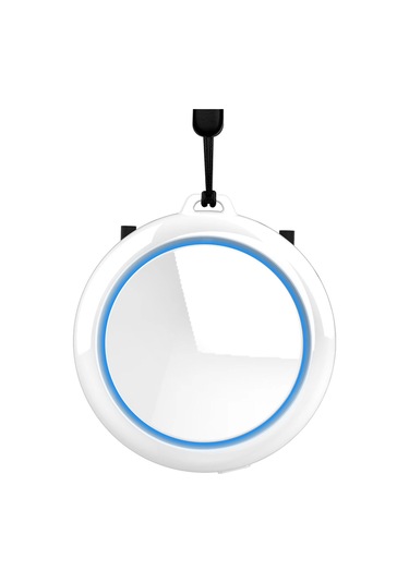 Xindoker Kol Takımı Negatif İyon Hava Temizleyici, 3000w/cm³ Yoğunluk, Çift Emisyon Başlığı, Formaldehit Temizleme, Sessiz Çalışma, Yüksek-düşük Seviye Ayarı, Usb Şarjlı, Beyaz