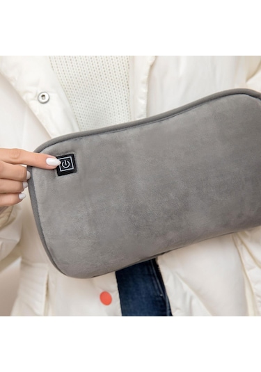 Suntek Peluş Sıcak Su Torbası Gri