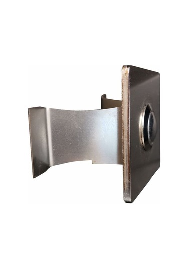 Algatec Paslanmaz 304 Kare Zil Butonu 52x52mm