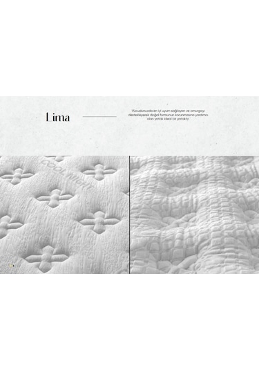 Lima Ortopedik Antialerjik 30cm 100 200 Yatak-baza-başlık Seti 100 x 200