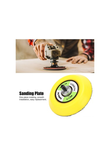 Maiyame Abs Malzeme 75mm/3in Çaplı Zımpara Diski - Yüksek Kaldırma Oranı, Pürüzsüz Montaj, Dayanıklı Zımparalama Aksesuarı