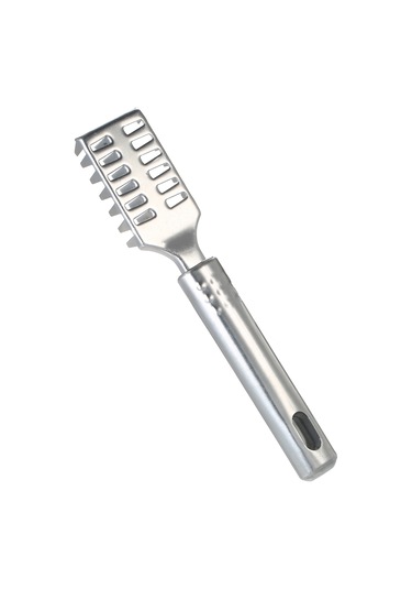 Neevoyu Paslanmaz Çelik Balık Yüzgeç Kaldırıcı - Ergonomik Kumaş, Hızlı Ve Güvenli Kullanim, Mutfak Aracı Gümüş Gümüş