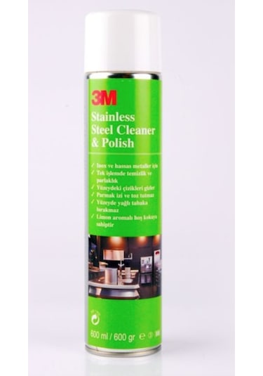 3M Paslanmaz Çelik Temizleyici ve Cila