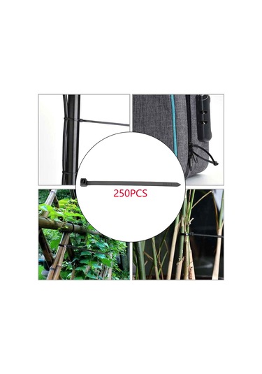 Homyl Kablo Zip Bağları Dış Mekan Garajı Geniş2,7-mm-uzun300-mm