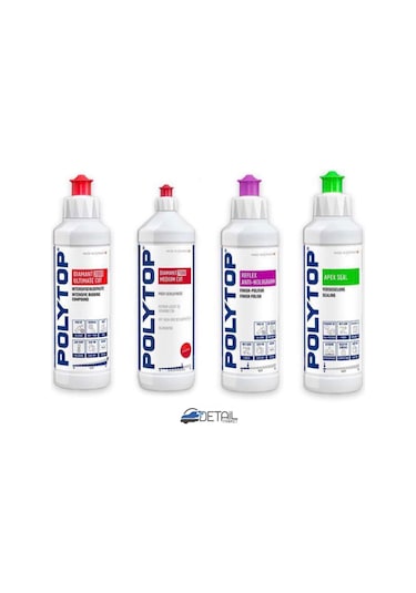 Polytop 2000 5000 Reflex Apek Kalın İnce Pasta Hare Boya Kor. Set