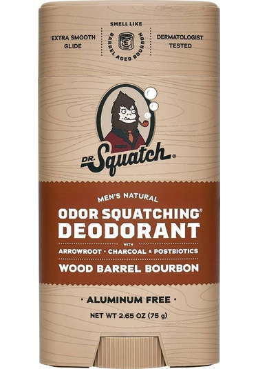Dr. Squatch Wood Barrel Bourbon Erkek Stick Deodorant 75 G