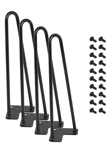 Metal Sehpa Ayağı 10luk Milden 50cm 4 Adet