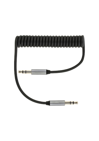 Griffin Spiral Araç Ses Aktarım Kablosu Aux Kablo 2/3mm- 5775