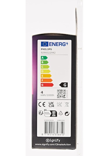 Philips Hue 5.3w Renkli Akıllı B39 E14 Led Ampul, Bluetooth Özell Çok Renkli