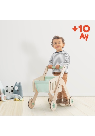 Trio Shopper Yürüteç - Oyuncak Avm Arabası