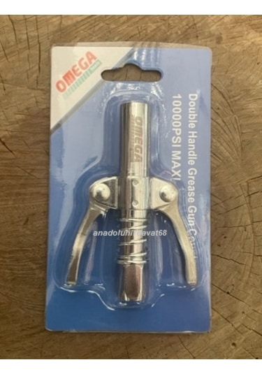 Omega Çift Yaylı Gres Pompa Ucu Mandallı Gres Yağ Basma Başlığı