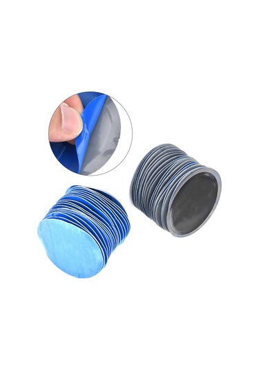 Geeroyoo 80 Adet Doğal Kauçuk Lastik Tamir Patches, 58mm Evrensel Kullanım, Hızlı Etkili Tamir, Araba-motosiklet Uyumlu Kutu Paketi