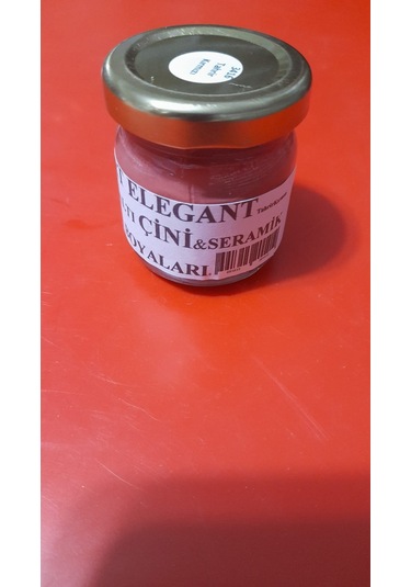 Art Elegant Çini Tahrir Boyası Kırmızı 3416 40 ML Kırmızı