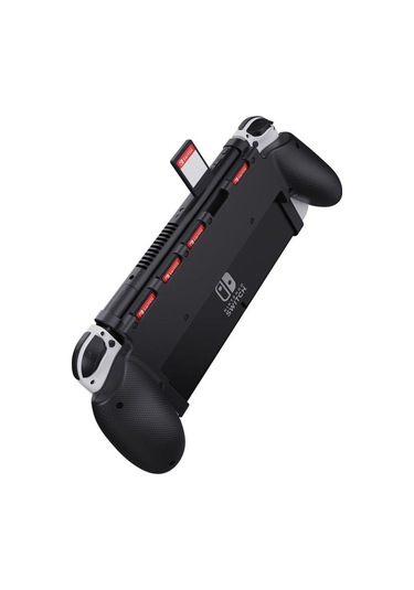 Nintendo Oled Ek Oyun Kart Depolama Alanlı Rubber Grip