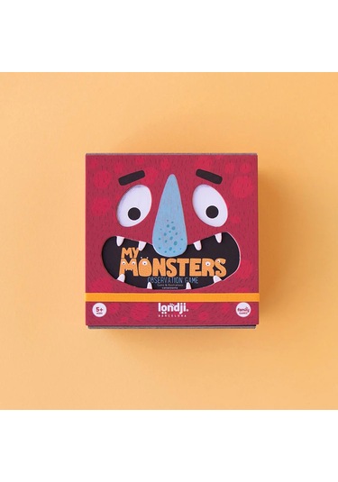Londji Game My Monsters - Kutu Oyunu Canavarlarım Canlı Renkler