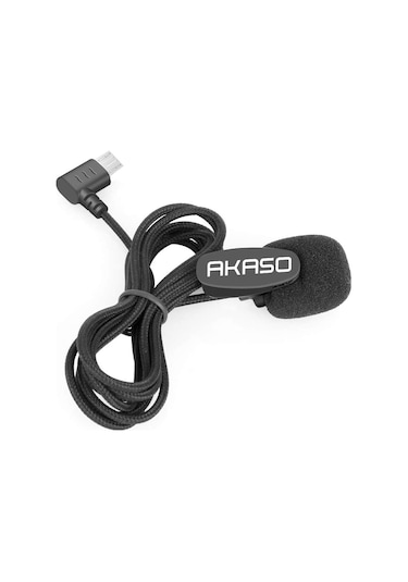 Akaso Kameralar İle Uyumlu Micro Usb Girişli Aksiyon Kamera Mikrofonu