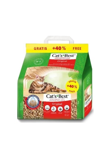 Cats Best Original Natural Kedi Kumu 5 L + 2 L