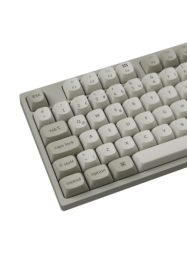 Keychron C1 Pro 8k Qmk Kablolu Özel Mekanik Klavye Süper Kırmızı Switch C1px-m1-tr