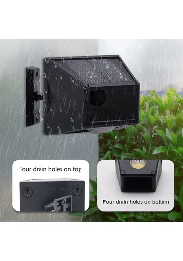 Cbtx N911f Güneş Uzaktan Kumanda Uyarı Işığı Su Geçirmez Kablosuz İnsan Vücudu İndüksiyon Alarm Işığı Diğer