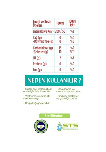 Organik Zencefil Shot 60 G