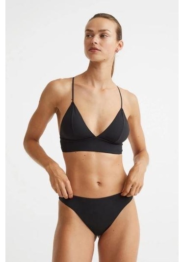 Deep Beach Siyah Kaplı Bikini Takım Db200051bt 001