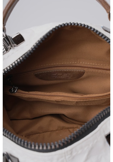 Ççs Kadın Omuz Çantası Ccs18030 Beyaz Beyaz