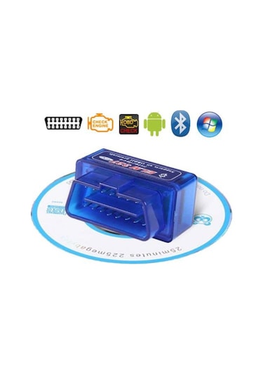ELM327 OBD2 Mini Bluetooth V2.1 Arıza Tespit Cihazı