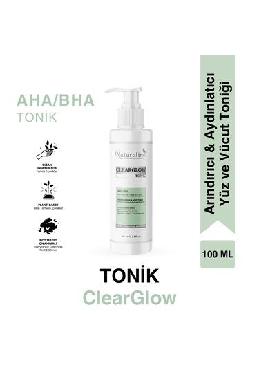 Clearglow Tonik Aha/bha Arındırıcı Yüz&vücut 100 Ml