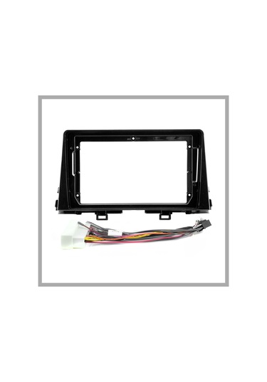 Kıa Rıo Pıcanto 2017-2020 9'' Siyah Androıd Multimedya Çerçevesi - Soket