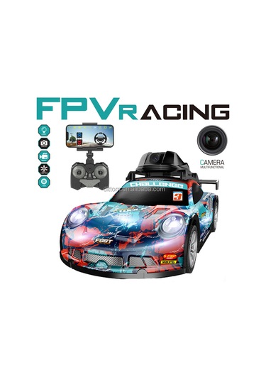 Usb Şarjlı Kameralı Oyuncak Spor Araba Turkuaz