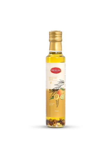 Portakal Ve Limon Çeşnili Sızma Zeytinyağı