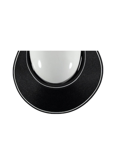 Kadın Vizör Şapka Güneş Korumalı Siperlik Plaj Şapkası Verona Tas Siyah