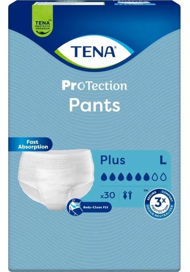 Tena 6 Damla Plus Emici Külot Hasta Bezi L Büyük Boy 120 Adet