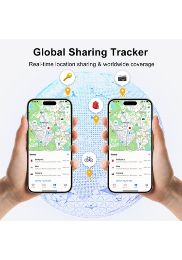 Maiyame F18 Bluetooth  - Apple Mfi Onaylı, Global Konum, 10 Ay Pil Ömrü, Siyah, 1 Adet Find My Uygulaması İle Uyumlu