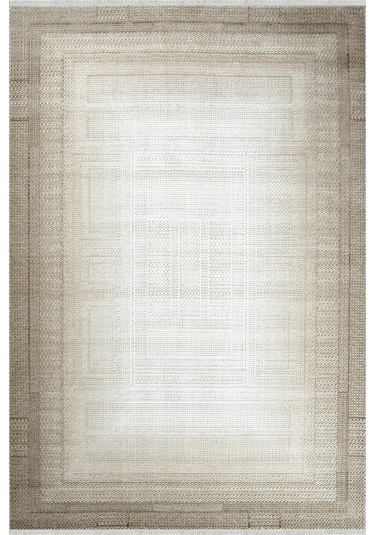 Hoom Rugs Doku 2104 Kahve Modern Salon Halısı