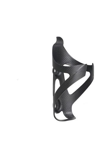 Jeemson Hafif Ve Dayanıklı 3k Tam Karbon Bisiklet Su Şişesi Kafesi - Siyah Mat