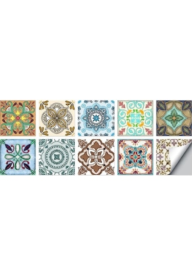 Yeşil Kristal Çini Kendinden Yapışkanlı 3d Duvar Sticker Mutfak Duvar Kağıdı Duvar Resimler Odası Banyo Duvar Sticker Dğ. 56865019 Diğer