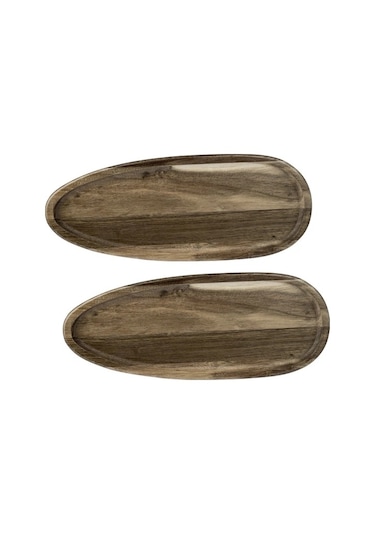 Naturalove Akasya Sunum Tabağı - 2'li / Oval