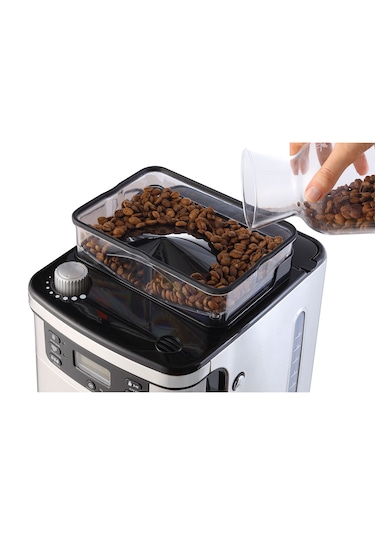 Vestel Taze Öğütücülü Kahve Makinesi Inox