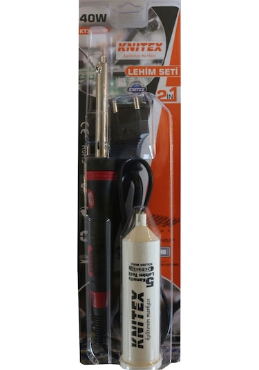 Knıtex Ktx-2658 40 Watt Havya + Tüp Lehim Teli