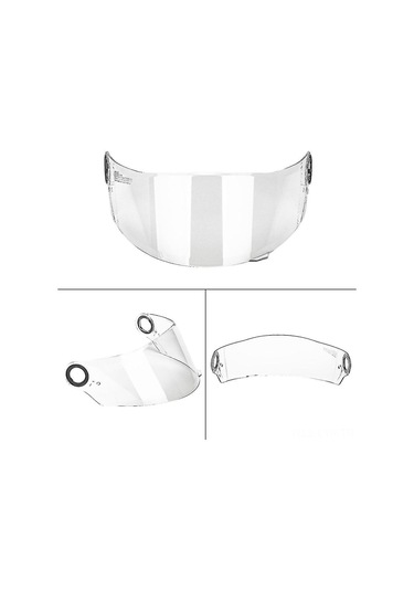 Ranyeek Ls2 Ff358 396 Kask Güneşlik - Kolay Kurulumlu, Yağmur Ve Rüzgar Koruyucu Renkli Pc Lens