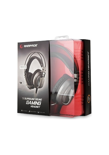 Rampage SN-RW6 Raptor 7.1 Surround Titreşimli Kulak Üstü Oyuncu Kulaklığı