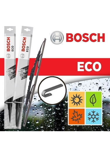Peugeot 206. 206 Silecek Takımı Bosch Eco 2000-2012